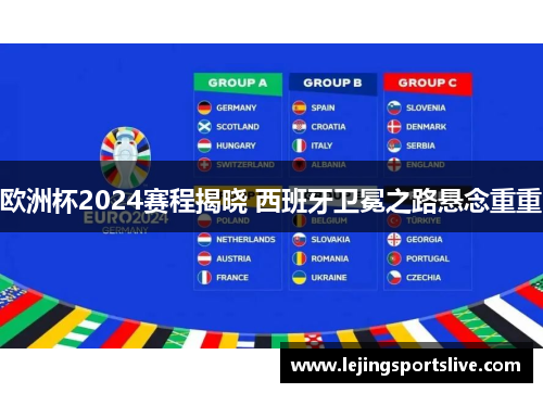 欧洲杯2024赛程揭晓 西班牙卫冕之路悬念重重